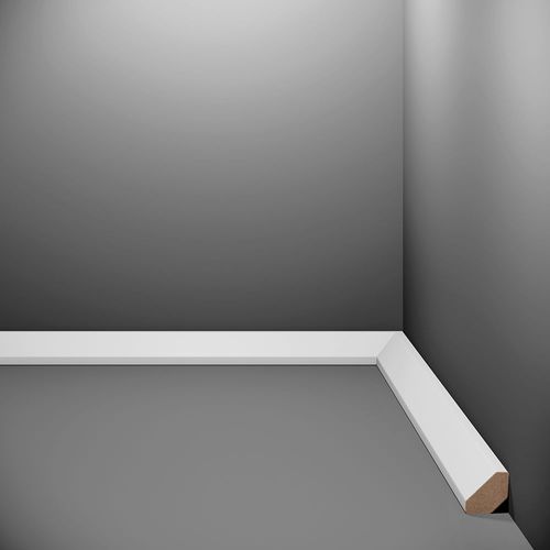 Cordão Eucafloor Estilo Branco Max 240 x 2,5 cm