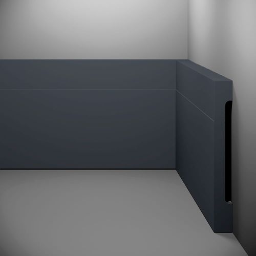 Rodapé Acqua C/ Friso Eucatex 240 x 15 cm