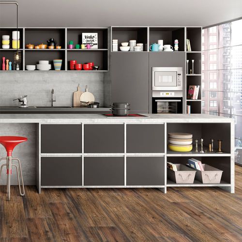 Piso Laminado Eucafloor New Elegance Click Canyon Black Oak 135,7 x 29,2 cm