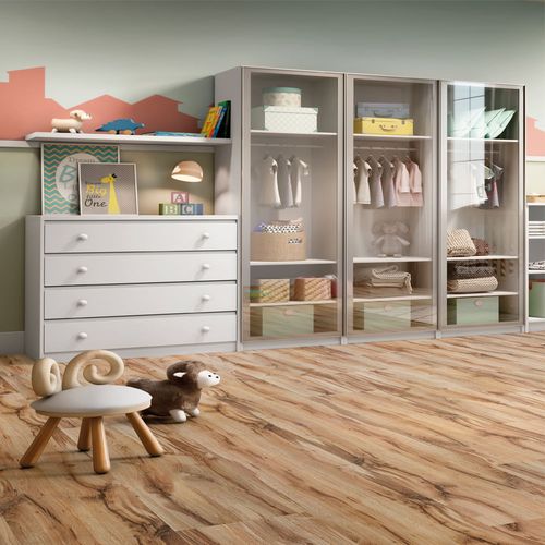 Piso Laminado Eucafloor New Elegance Click Carvalho Córdoba 135,7 x 29,2 cm