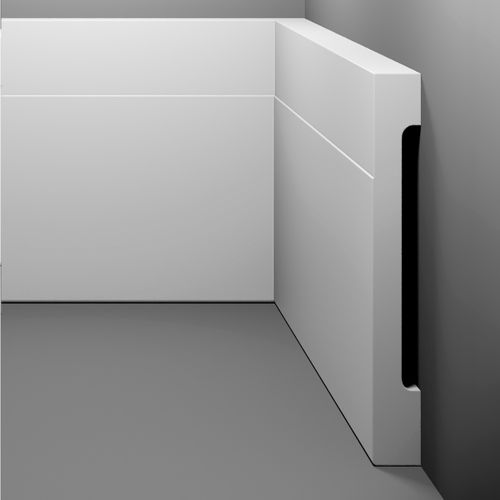 Rodapé Acqua C/ Friso Leve 150 Eucatex 240 x 15 cm