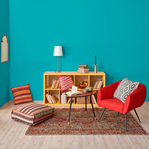 Tinta Peg e Pinte Acrílica Mar Do Caribe Fosco 3,6 L