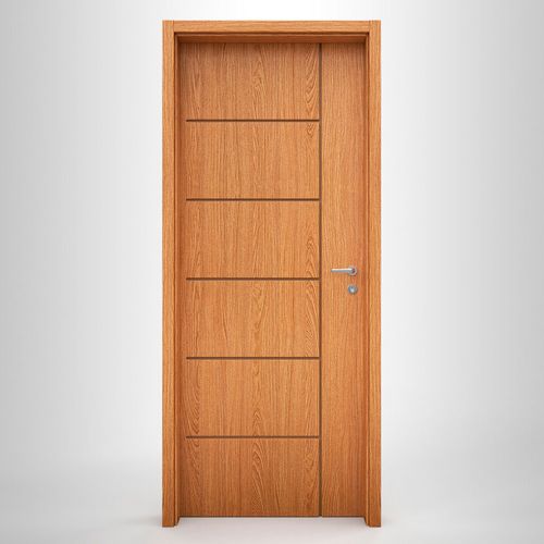 Folha de Porta Frisada Eucaplac Residence Teka Milano Núcleo Vazado