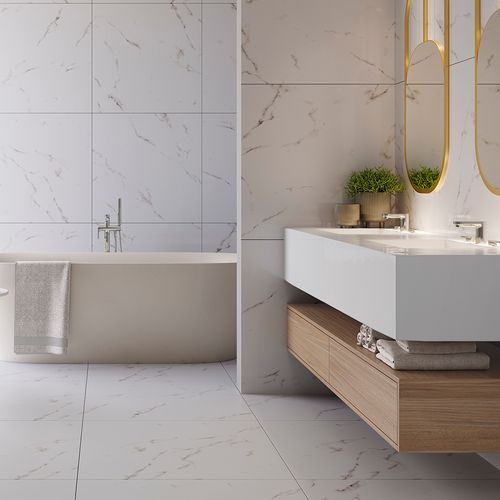 Porcelanato Eucatex Marmi Polido Palatino 80x80Cm