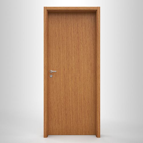 Kit Porta Eucaplac Drywall Nogal Mel Batente Esq 75