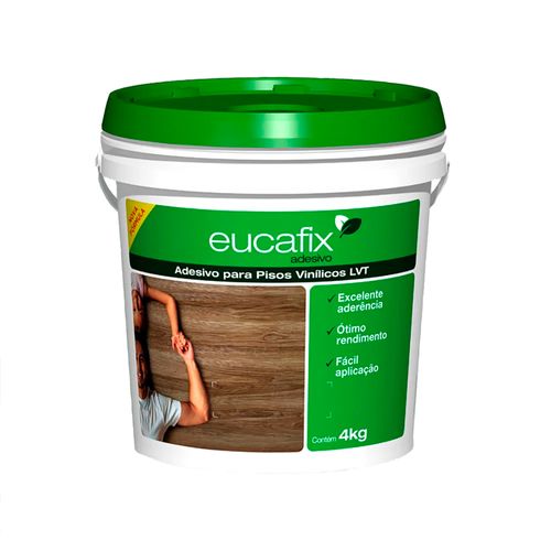 Cola Para Pisos Vinílicos Lvts Eucafix Bd 4 Kg
