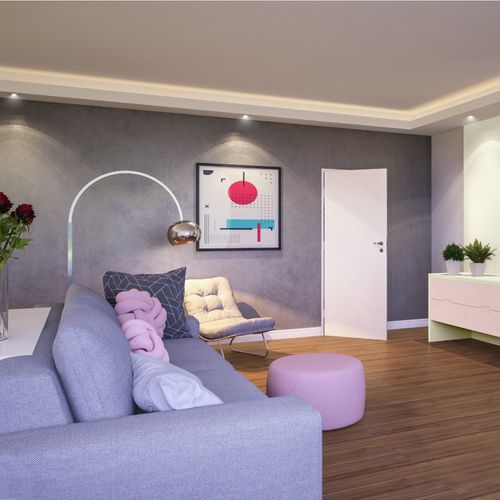 Kit Porta Eucaprimer Batente Dir 75 Primed Drywall