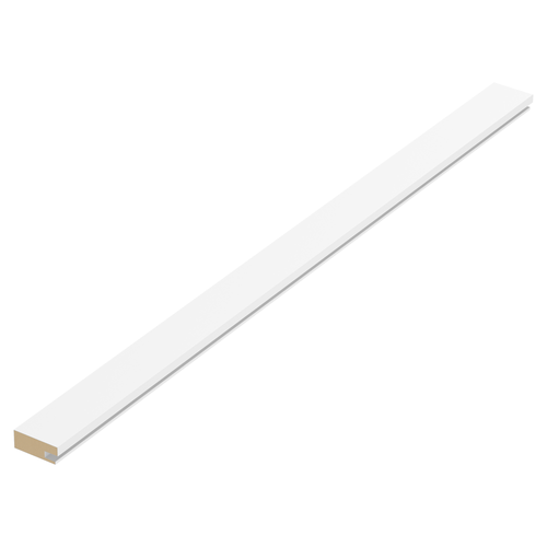 Ripado Acabamento Fêmea RU Eucatex Branco Max 270 cm x 3,0 cm