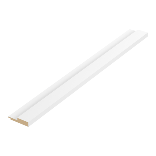 Ripado Acabamento Macho RU Eucatex Branco Max 270 cm x 5,5 cm