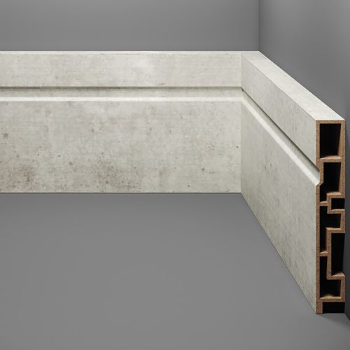 Rodapé Acqua New C/ Friso N°21 Eucatex 240 x 10 cm