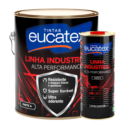 Kit Selador Epóxi Eucatex Linha Industrial (2,7L+0,9L)