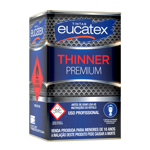 Thinner 9800 para Diluição Eucatex 18 L