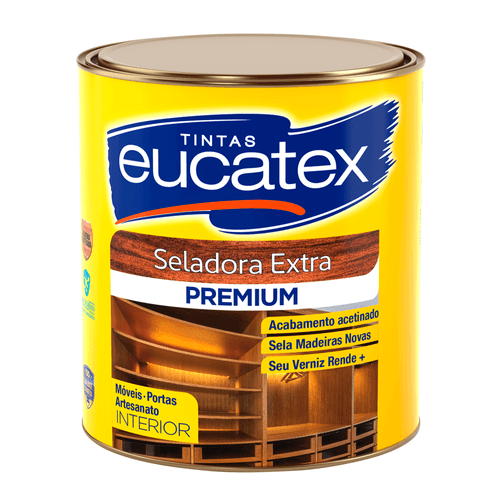 Seladora Extra Acetinada para Madeira Eucatex 900 ml