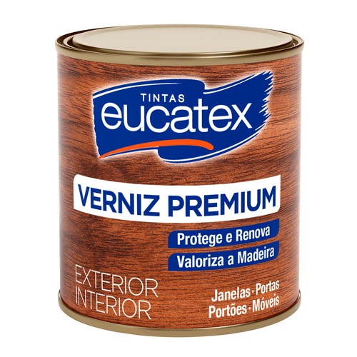 Verniz Tingidor Brilhante Imbuia Base Solvente Eucatex 225 ml