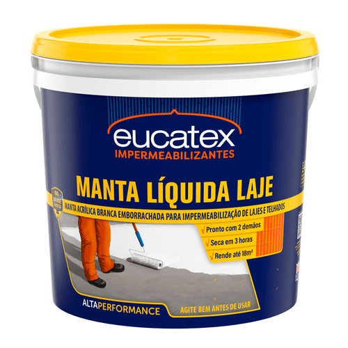 Manta Líquida Eucatex Balde 18 Kg