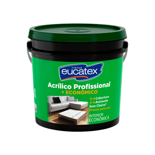 Tinta Peg e Pinte Fosco Acrílico Profissional Luar Do Sertão Balde 15 L