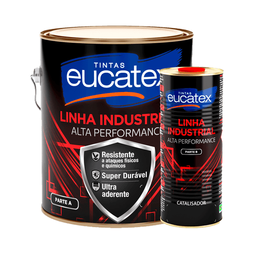 Selador Pigmentado Epóxi Cinza Claro Eucatex Kit(2,7L+0,9L)