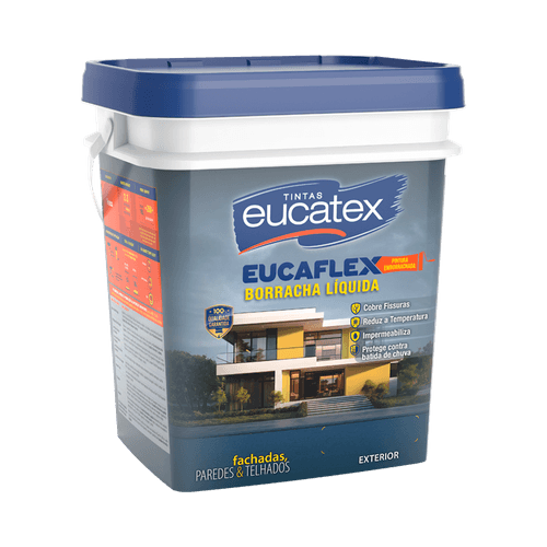 Borracha Líquida Eucaflex Branco Balde 20 Kg