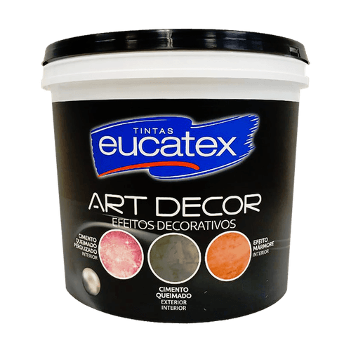 Massa Efeito Cimento Queimado Fosco Eucatex Art Decor 20 Kg