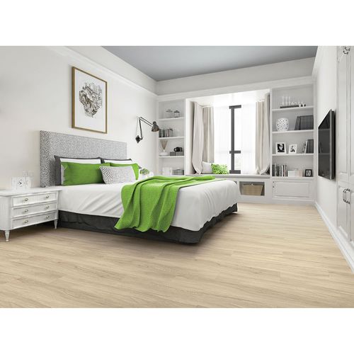 Piso Vinílico Eucafloor Lvt Colado Basic Phoenix 123,8 x 24,5 cm