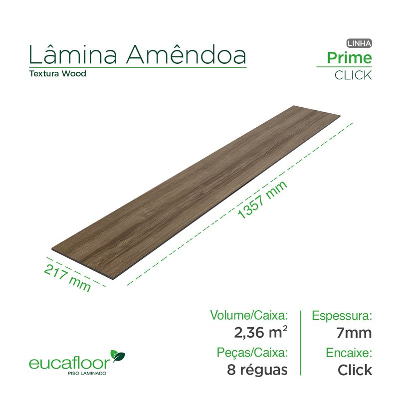 Prime Click - -10- Lamina Amendoa