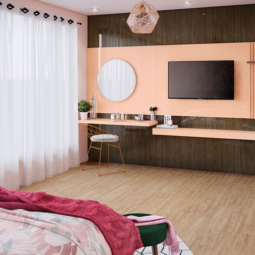 Piso Laminado Eucafloor New Evidence Click Moka 135,7 x 29,2 cm