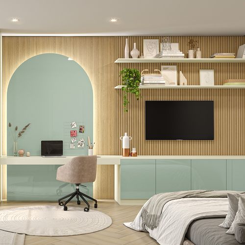 Ripado Em Barras Eucatex RU Carvalho Tropical 270 cm x 5,5 cm