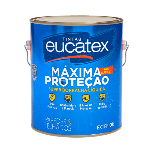 Tinta Emborrachada Fosca Máxima Proteção Província Escura Eucatex 3,2 L