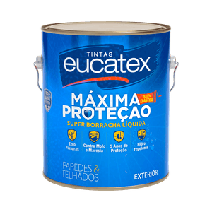 Tinta Emborrachada Fosco Máxima Proteção Pelúcia Eucatex 3,2 L