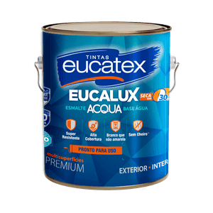 Tinta Esmalte Eucalux Acqua Brilhante Broto De Bambu Eucatex 3,2 L