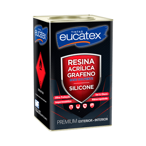 Silicone Acrílico Grafeno Eucatex 18 L