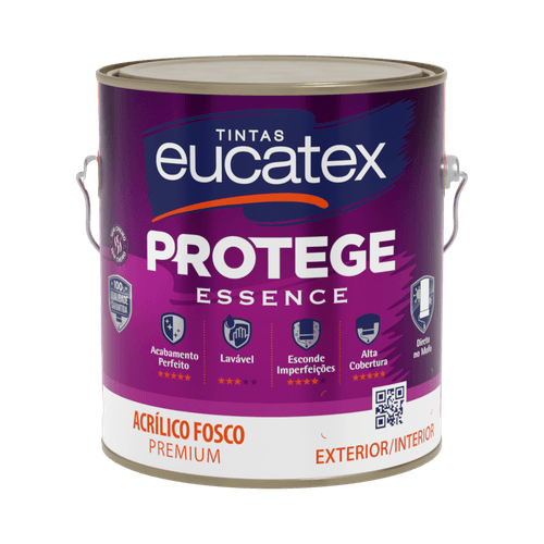 Tinta Acrílica Fosco Corda Protege Essence Eucatex 3,6 L